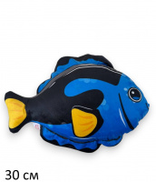 РЫБКА ФИАЛКА МАЛ.30 СМ (ВЕЛЮР, ПЕЧАТЬ) купить оптом и в розницу РЫБКА ФИАЛКА МАЛ.30 СМ (ВЕЛЮР, ПЕЧАТЬ) купить оптом и в розницу на базе игрушек